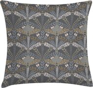 TAK Design Kussen Dark Grey Leaf - Katoen - 45 x 45 cm