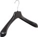 De Kledinghanger Gigant Mantelhanger Kostuumhanger Jassenhanger Adultes LS39 20 Stuks Plastique Zwart Gebogen Model Schouderverbreding 5 cm 39 cm Kledinghanger Kleerhanger LS-Serie