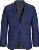 JACK&JONES JPRSOLARIS BLAZER NOOS Heren Colbert Blauw Slim Fit