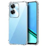 Cool Beschermhoes voor Realme Note 60, schokbestendig, transparant