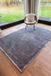 Louis De Poortere Medallion Stone Vloerkleed - 240 x 340 cm - Grijs - Wasbaar - Laagpolig - Gerecycled PET