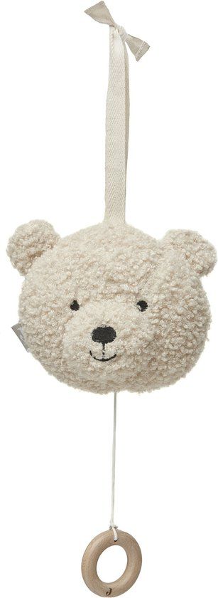 Jollein Muziekhanger Teddy Bear Naturel - Muziekhanger Baby