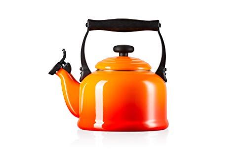 Le Creuset Traditionele fluitketel - Vulkanisch - 2.1 liter - Geschikt voor alle kookplaten