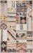 Safavieh Bright & Modern Indoor/Outdoor Geweven Vloerkleed, Montage Collectie, MTG223, in Taupe & Multi, 91 X 152 cm