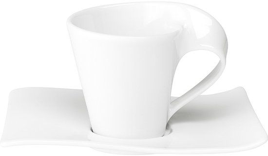 Villeroy & Boch NewWave Koffiekop en Schotel