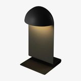 Ubiqua MIDI Tafellamp | 2.2W 2700K/3000K | Oplaadbaar IP54 | Dimbaar | Zwart