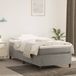 Maison Exclusive - Sommier à lattes de lit et matelas Gris clair 100x200cm Velours