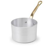 Pentole Agnelli collectie 1932 diepe steelpan met handvat, diameter 10 cm.