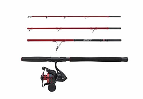 PENN Fierce IV Travel Boat Combo - Boat & Saltwater Fishing Rod & Reel Combo
