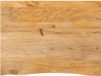 vidaXL Tafelblad met natuurlijke rand 70x60x3,8 cm massief mangohout