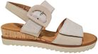 Gabor Leren Dames Sandalen - Wit - 38.5