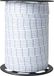 Clairefontaine 602131C - Een Rol Fantasie Bolduc Lint - 100mx15mm - Wit met opschrift - Decoratief Cadeaulint, DIY, Cadeauverpakking