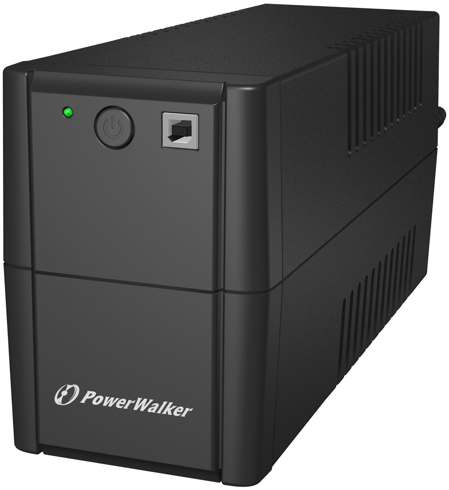 PowerWalker VI 650 SH FR - UPS - 650 VA - Zwart