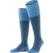 FALKE Kniekousen Bleu de bleuet, rayé