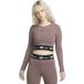 Nike Maillot crop manches longues femme Nike Tape