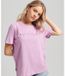 Superdry Vintage Cooper Emboss T-shirt à manches courtes violet M Femme