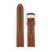 Hirsch Heavy Calf Or brun Cuir de veau Bracelet de montre 24mm