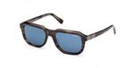 Guess GU00278 Dark green/horn 53/19/140 Man Zonnebrillen