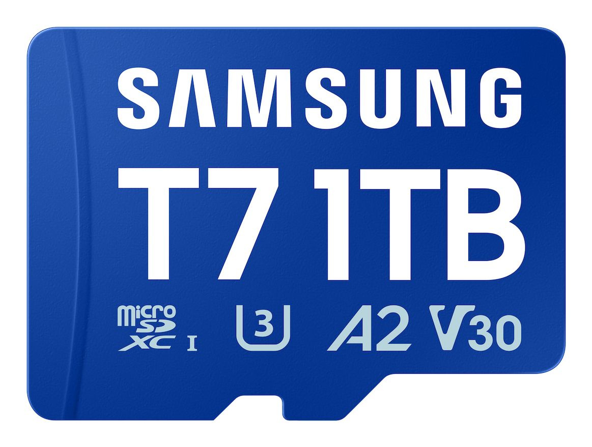Samsung T7 - 1 TB - MicroSDXC - UHS-I