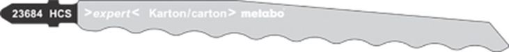 Metabo accessoires Metabo Decoupeerzaagbladen expert bruikbare lengte 126mm HCS geslepen ge...