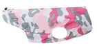 Record Pollock regenjas voor honden, camouflage, roze, maat XS, 30 cm