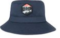 Hatland - UV-Vissershoed met logo voor volwassenen - Yolo - Marineblauw - maat 61CM