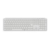 Keychron Draadloos B6 Pro toetsenbord, ultradun, volledige grootte, Italiaanse lay-out, ISO QWERTY, configureerbaar, ZMK, PBT-toetsen, 3 modi 2,4 GHz/Bluetooth/bekabeld, compatibel met Win/Mac/Linux, ivoorwit