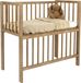 Colorfull Home Collection Novi at Home Lily Wieg - 2-in-1 Co-sleeper - Zand - Houten Wieg