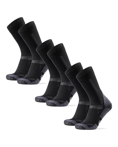 DANISH ENDURANCE Wandelsokken - Ademend Merino Wol met Blarenbescherming - Unisex - 3 Paar - Maat 43-47