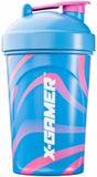 X-Gamer X-Zero Shaker Swirl - Blue & Pink 500ml
