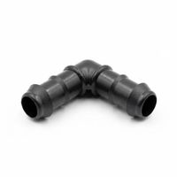 GMK Kniekoppeling Ø16 × 16 mm voor druppelslang en tyleenslang – 90° slangtule – 10 Stuks