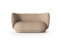Ferm Living Canapé Rico 2 places Sable brossé