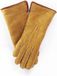 Bernardino Beige Lammy Suede Handschoenen voor Volwassenen (XL - 26 cm)