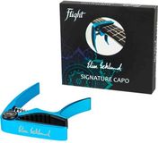 Flight FC-EE T Elise Ecklund Signature Ukulele Capo Turquoise Aluminium met Trigger Mechanisme