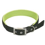 CHAPUIS SELLERIE SLA260 hondenhalsband - comfort nylon riem zwart - breedte 15 mm - lengte 35 cm - maat S