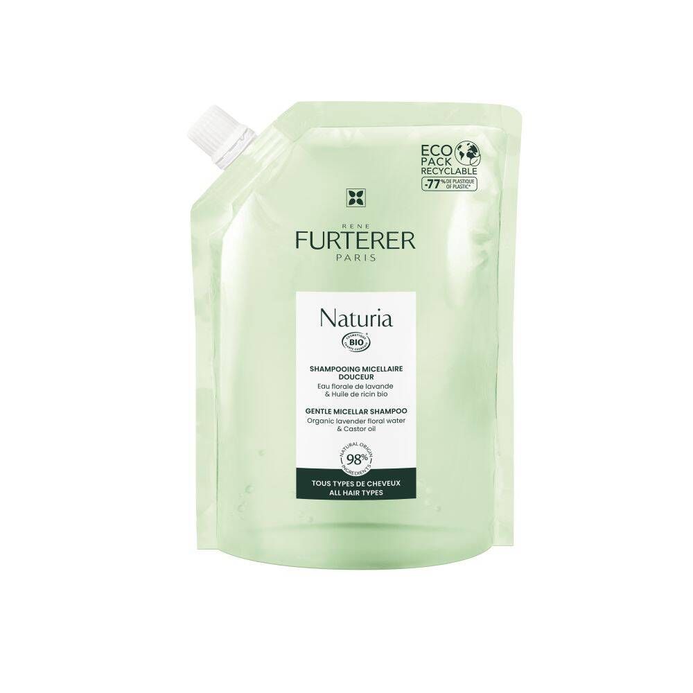 René Furterer Naturia Gentle Micellar Shampoo All Hair Types Bio Refill 400 ml