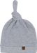 Baby's Only Knoopmutsje Melange - Grijs - 0-3 mnd