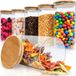 Merkloos Storage Jars with Lids Set of 6