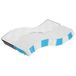 VidaXL Matras met binnenvering, Eénpersoons/Volledige grootte, Medium, 7 comfortzones, Ademend, Zwart, Grijs, Wit, Verwijderbare omslag, Polyester, Schuim, 1200 mm x 2000 mm x 250 mm