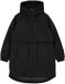 Makia Lauha Anorak Imperméable Court Noir Polyester Manches Longues Uni S Femme