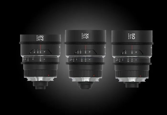Laowa Nanomorph 1.5X Anamorphic SLR Bioscooplens Zwart