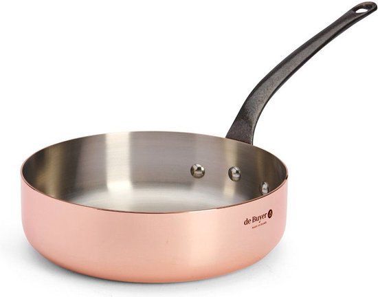 de Buyer Prima Matera Tradition 6330.24 koperen hapjespan 24 cm
