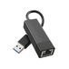 Netwerkadapter – Gigabit USB 3.2 Gen 1, verbindt apparaten met hoge snelheid, van kunststof, ideaal voor het verbeteren van de connectiviteit.
