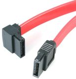 StarTech.com 45cm SATA naar Haakse SATA Kabel naar Links F/F