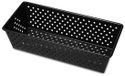 Guardini Gardenia broodbakvorm, geperforeerd, 25 x 11 cm, staal met antiaanbaklaag, zwart