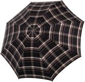 Doppler Manufaktur Klassieke Elegantie Stokparaplu 91 cm - 106cm Diameter - check brown