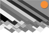 Folia Fotokarton oranje 50X70-300G