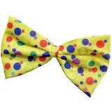 Dress Up America Grappige clowns vlinderdas voor kostuumset – Polka dot vlinderdas voor verkleedset en rollenspelspellen