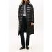 Tommy Hilfiger Gloss High Waisted Down Waist Black Parka