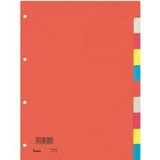Bene 97410 Répertoire DIN A4 blanc Carton recyclé multicolore 10 onglets 97410